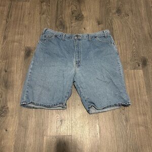 Men's Light Blue Denim Jean Shorts